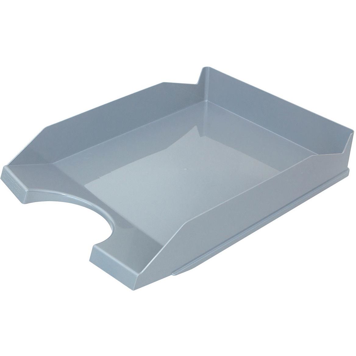 Productos OFFICE - Bandeja para cartas, pies A4, PP, gris
