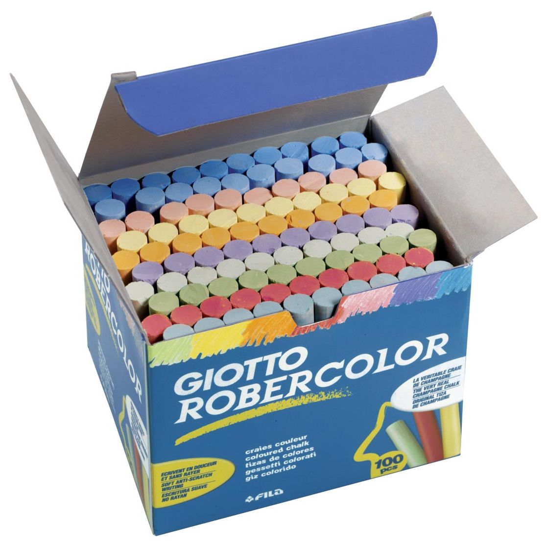 Giotto - Krijt Robercolor Couleurs assorties