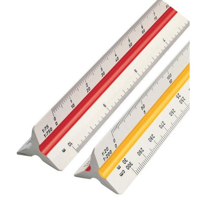 Rotring - Reduction scale stick triangular architect 30cm