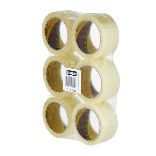 Scotch -  Verpakkingse 371 50mmx66m tr pp 6rol | 6 stuks