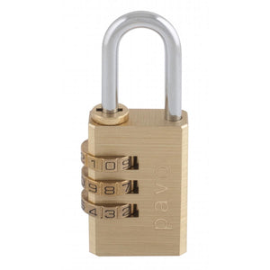 Pavo -  hangslot 28 mm, met cijferslot