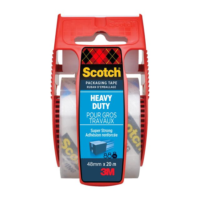 Scotch - Emballage 3M E5020D 50mmx20m Strong TR | Pièce un 1 rouleau 6 morceaux