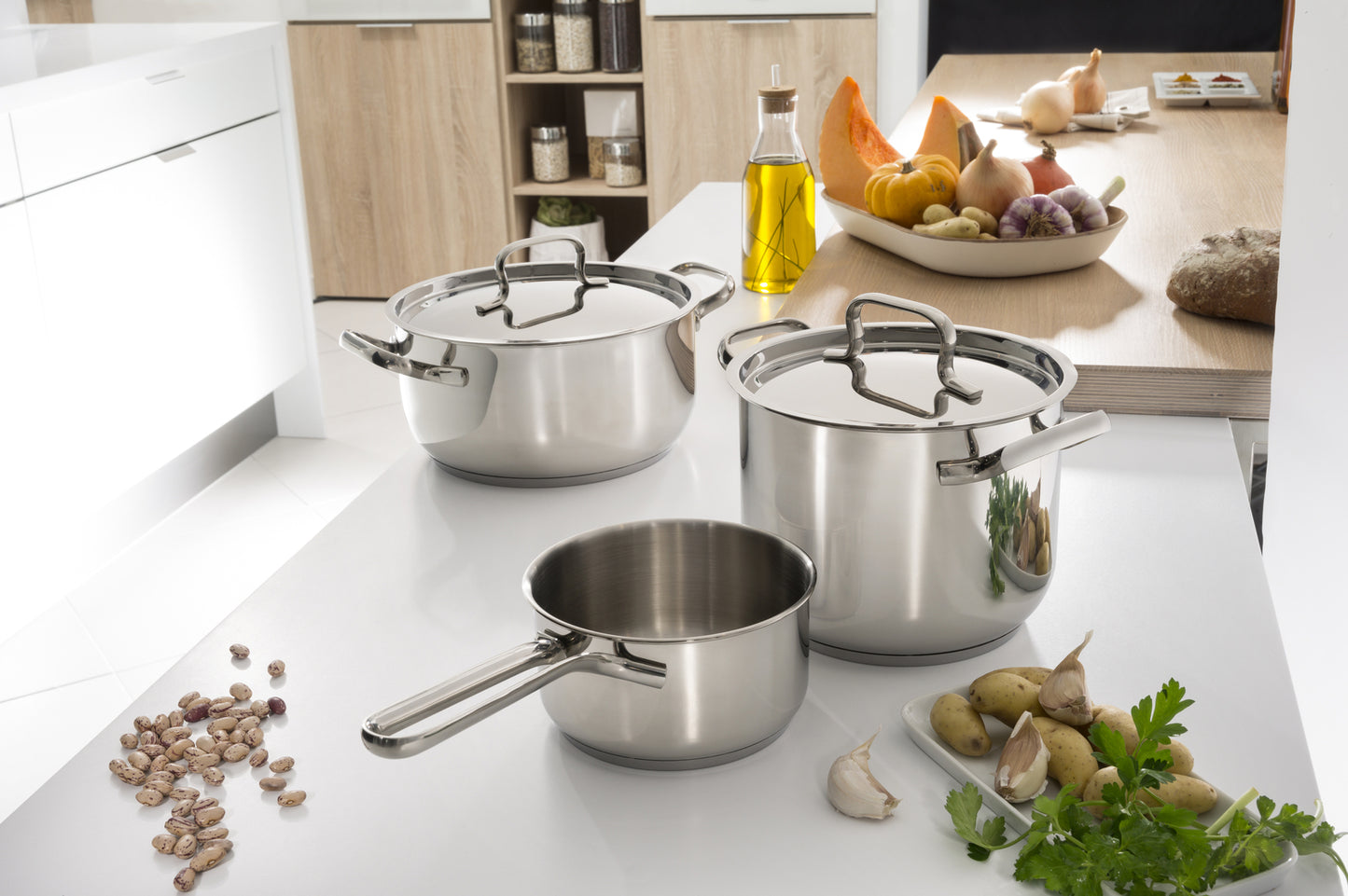 Lagostina - Sfisioza Kochtopf-Set, 10-teilig