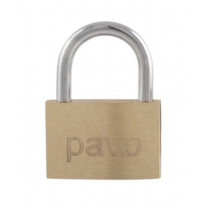 Pavo -  hangslot 40 mm, met sleutelslot