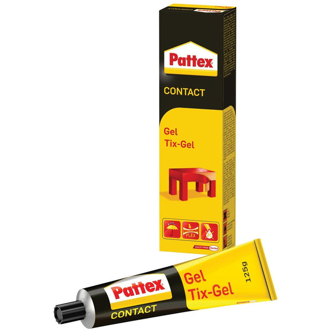 Pattex - contactlijm Tix-Gel, tube van 125 g, op blister