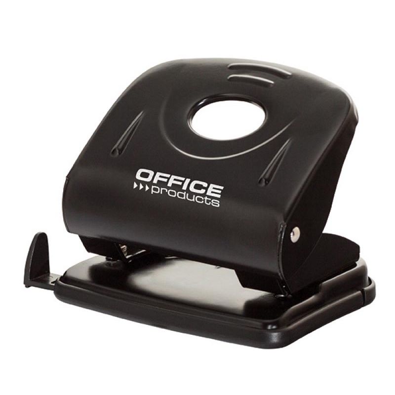 OFFICE products -   perforator, 30 blad, in metaal, zwart