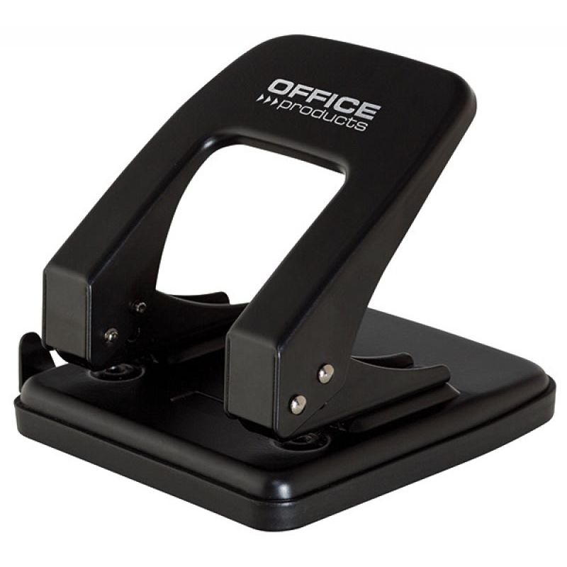 OFFICE products -   perforator, 40 blad, in metaal, zwart