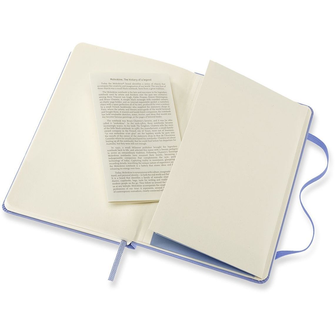 Moleskine -  Notitieboek  pocket 90x140 ln hc hydr bl