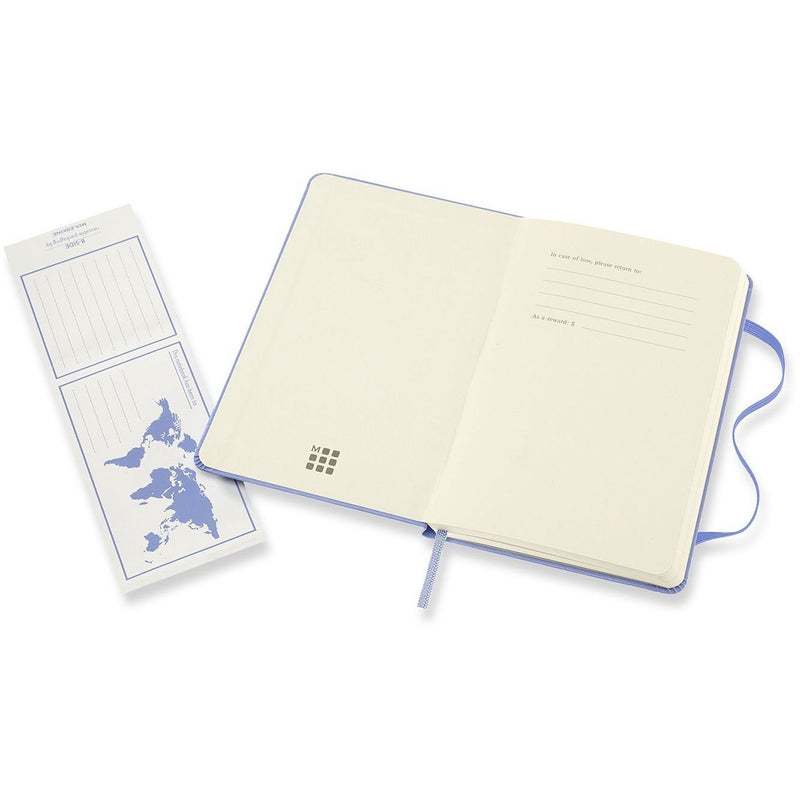 Moleskine -  Notitieboek  pocket 90x140 ln hc hydr bl