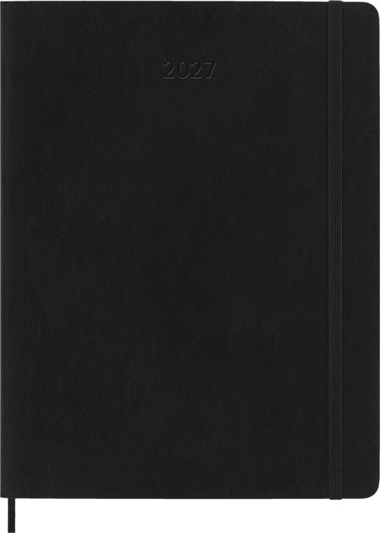 Moleskine -  Agenda 2027 msk plan week xl sc black