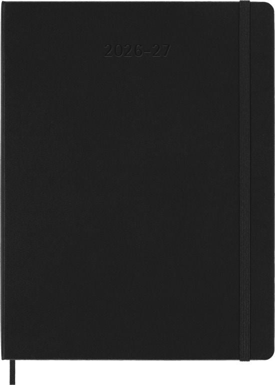 Moleskine -  Agenda 2027 msk plan week xl hc black