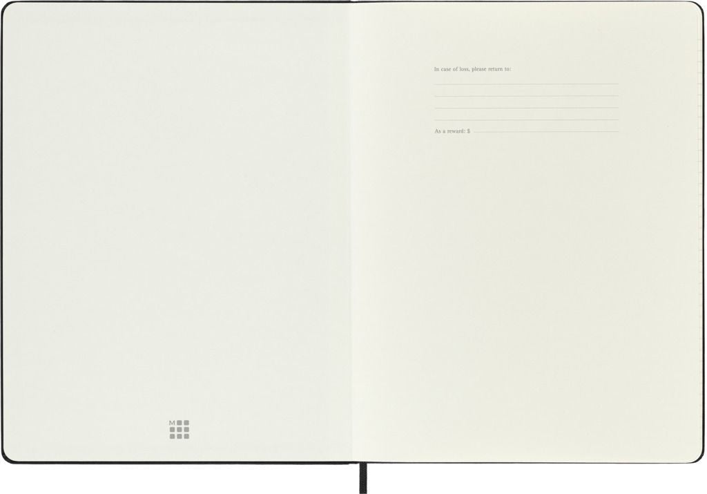 Moleskine -  Agenda 2027 msk plan week xl hc black