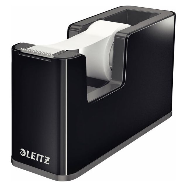 Leitz - Dual Black plakbandafroller zwart