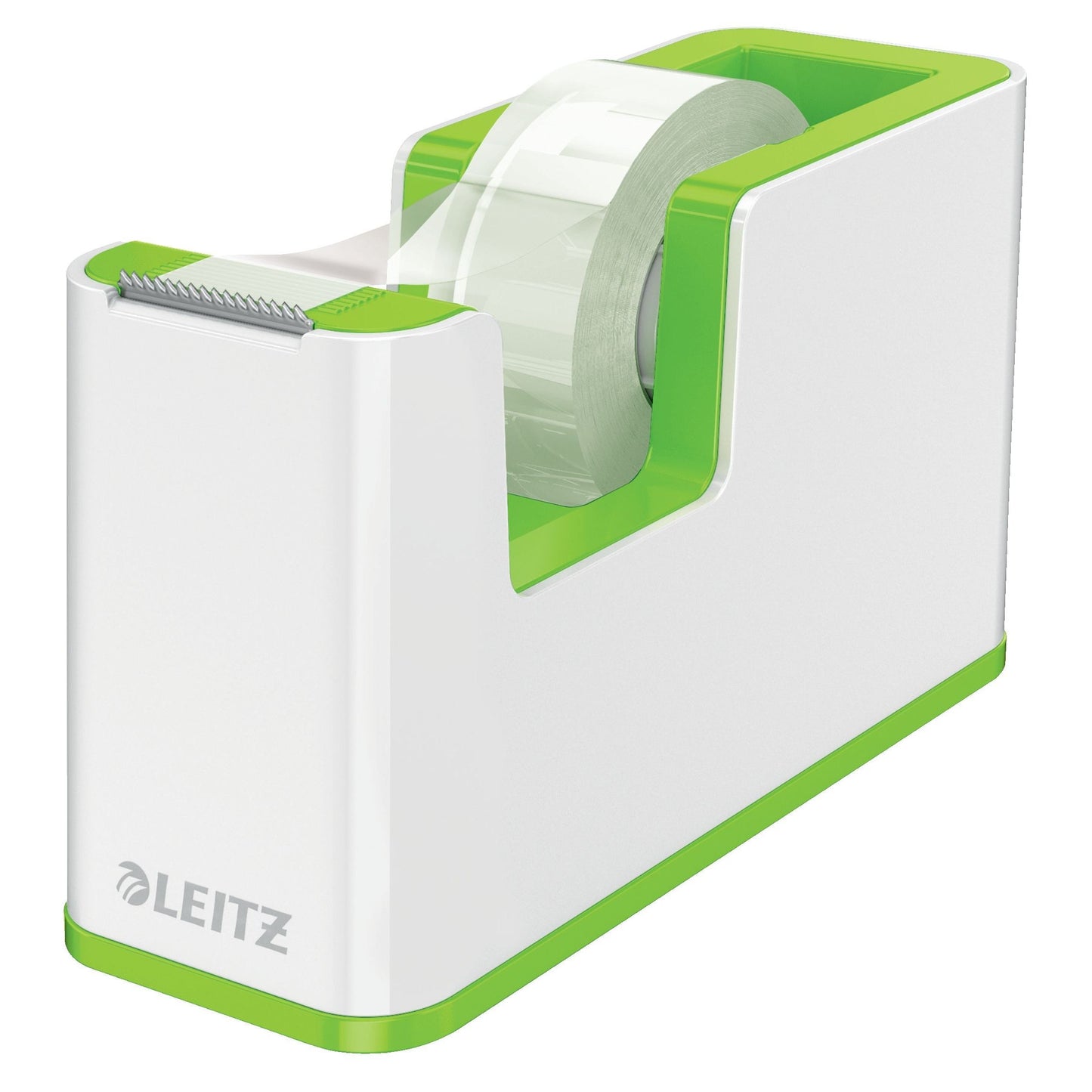 Leitz - Support de ruban adhésif WOW blanc/vert | 4 pièces