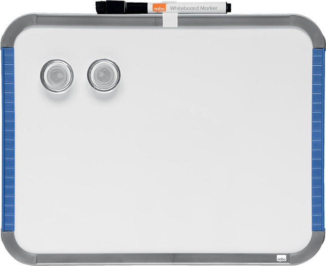 Nobo - Slimline Mini Magnetic Whiteboard, Staal, ft 22 x 28 cm