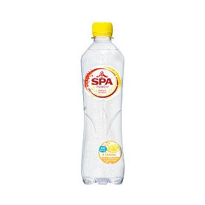 Spa - Watertouch Petfles de citron scintillant 500 ml | Pin de 6 bouteilles x 500 millilitres