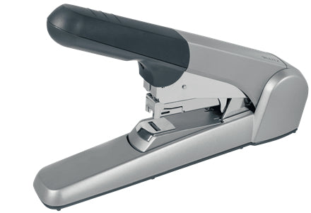 Leitz - Cucitrice Heavy Duty Flat Clinch 60 fogli argento