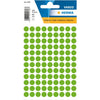 HERMA -  Etiket  1848 rond 8mm fluor groen 540st