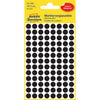 Avery Zweckform - Label Zweckform 3009 round 8mm black 416 labels | 10 pieces