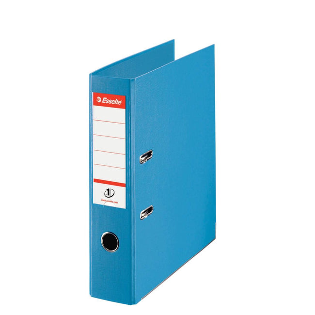 Esselte - folder Power N°1 light blue, spine of 7.5 cm