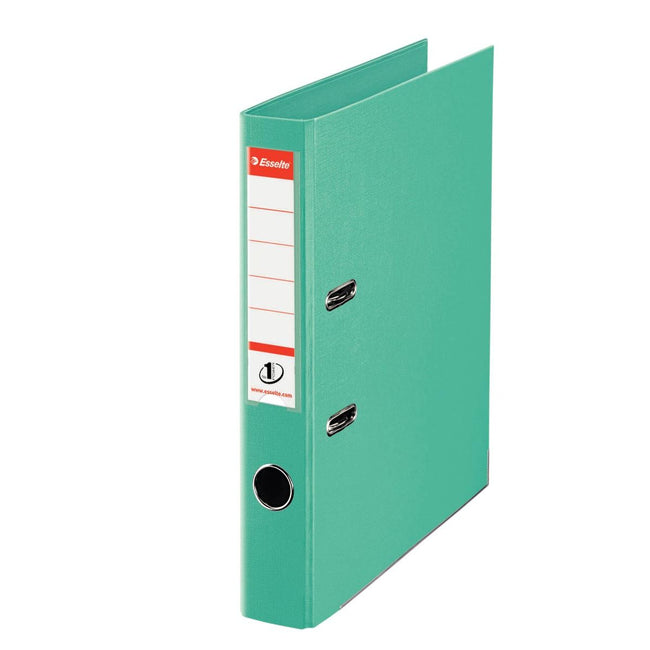 Esselte - folder Power N°1 light green, spine of 5 cm