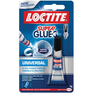 Loctite -  secondelijm Super Glue Universal, op blister