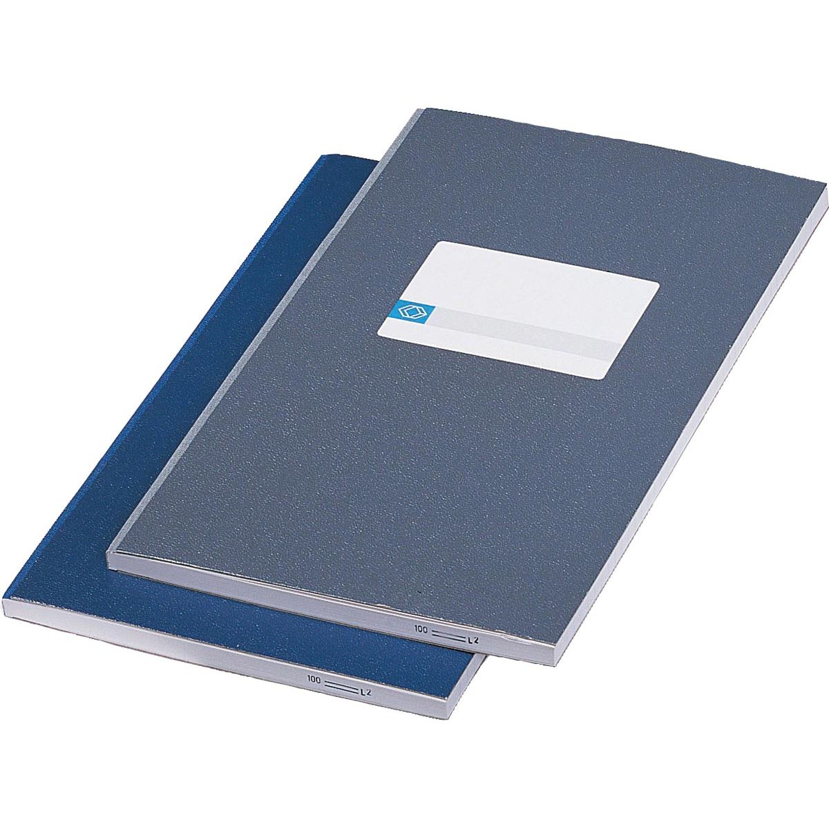Atlanta by Jalema - by cash books 2 x 1 column, color: blue