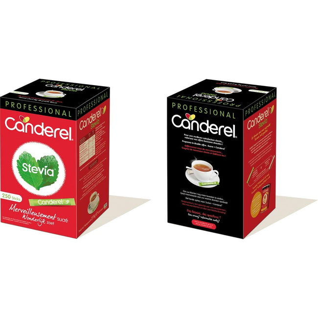 Canderel -  Stevia 250 sticks, 250 X 1,1 gr stick