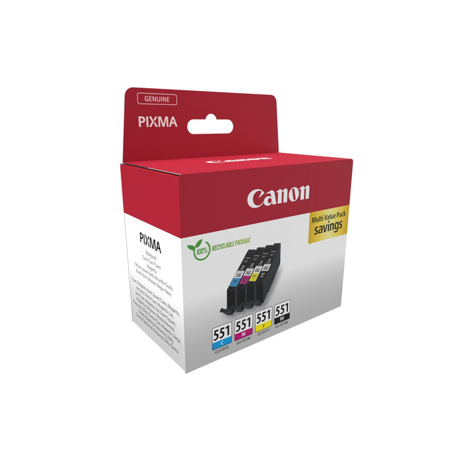 Canon -  6509B016 inktcartridge 4 stuk(s) Origineel Zwart, Cyaan, Magenta, Geel