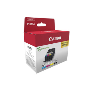 Canon -  6509B016 inktcartridge 4 stuk(s) Origineel Zwart, Cyaan, Magenta, Geel