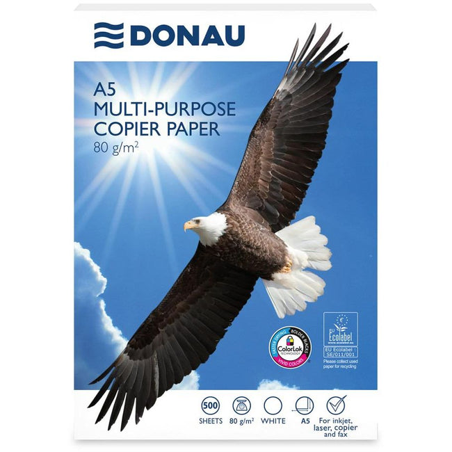 DONAU -   printpapier ft A5, 80 g, pak van 500 vel
