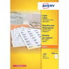 Avery - Etiqueta DP001 210x297 blanca 100 etiquetas | 5 piezas