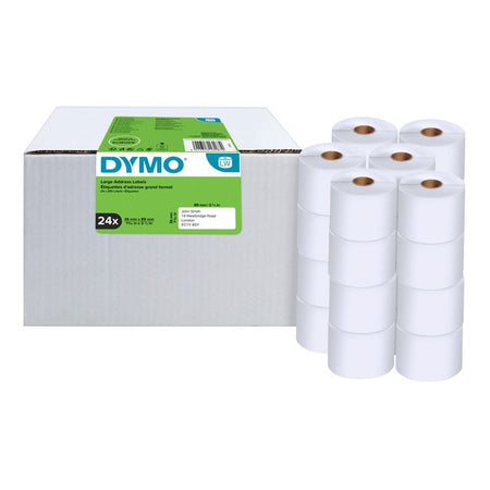 Dymo -  Etiket  labelwriter adressering 36x89 24st wit