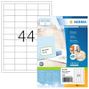 Herma - Herma 4272 Label 48.3x25.4mm Prem White 4400 Pieces | Blister une feuille de 100