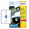 Avery - Label L4774-20 99.1x139mm polyester white 80 labels