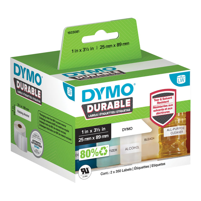 Dymo - Etiket 1933081 labelwriter 25x89mm 700 stuks