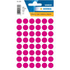 HERMA - Label 1856 round 13mm pink 240 labels