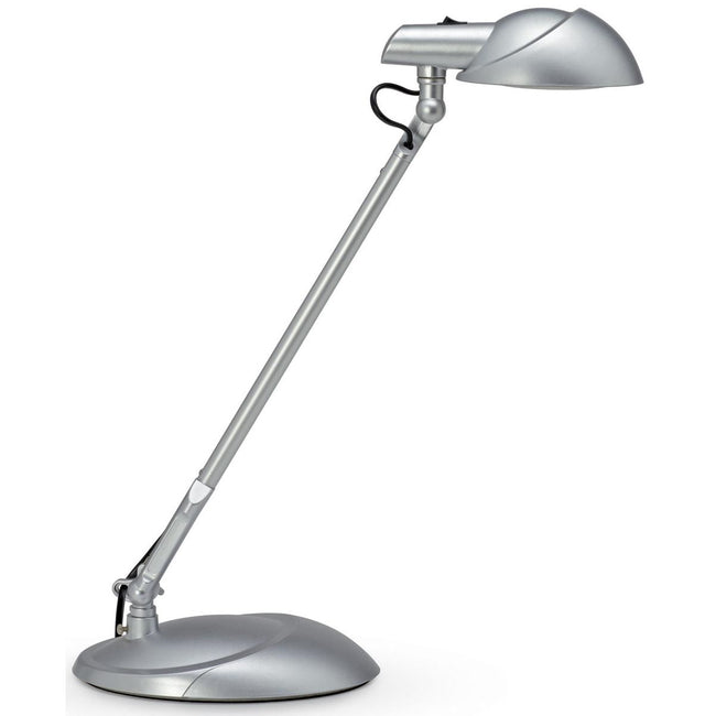 Maul - Storm Schreibtischlampe, LED, auf Sockel, silber