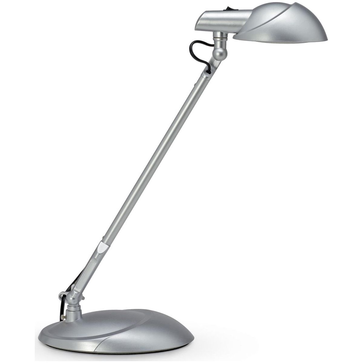 Maul - storm bureaulamp, LED, op voet, zilver