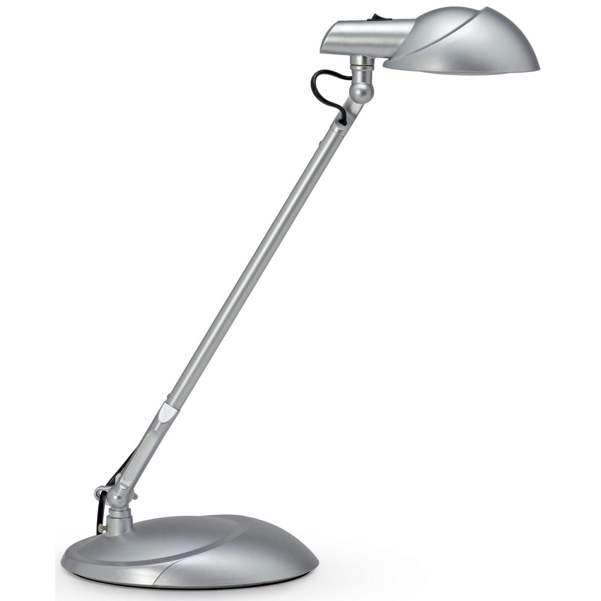 Maul - lámpara de escritorio Storm, LED, con pie, plateada