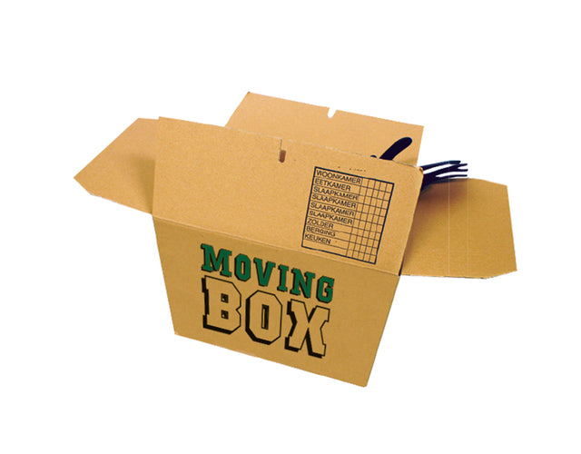 CleverPack - Scatola per traslochi stampata 480x320x360mm confezione da 25 pezzi