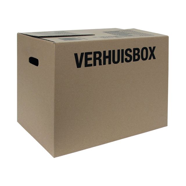 IEZZY - Verhuisdoos iezzy 480x320x360 enkelgolf bruin 3mm