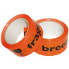 IEZZY -  Waarschuwingse  breekbaar 50mmx66m or/zw | 18 stuks