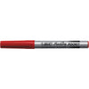 Bic - marqueur permanent ECOlutions, largeur d'écriture 1,1 mm, pointe fine, rouge