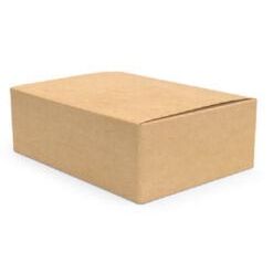 Klika - Caja de envío, onda única, 3 mm, marrón, pies 200 x 140 x 110 mm
