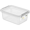 DONAU Home - storage box, 1.5 liters, transparent