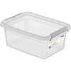 DONAU Home - Aufbewahrungsbox, 4,5 Liter, transparent