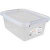 DONAU Home - Aufbewahrungsbox, 12,5 Liter, transparent
