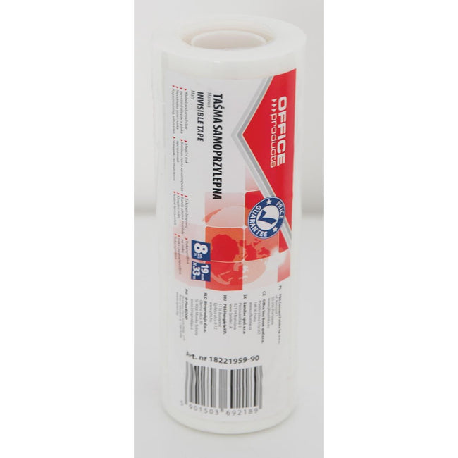 Productos OFFICE - cinta adhesiva, pies 19 mm x 33 m, tapete, paquete de 8 piezas