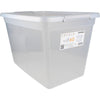 DONAU Home - storage box, 60 liters, transparent